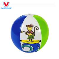 Promotional Wholesale Logo Customized Printed Inflatable Beach Ball For Sale