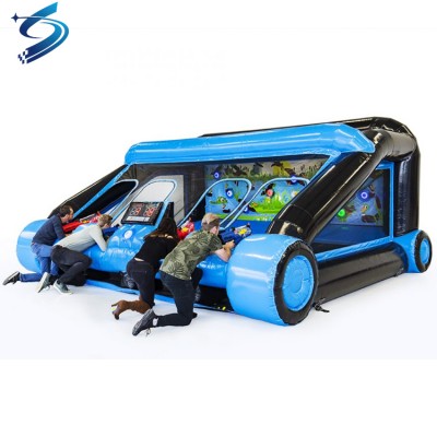 Interactive Games Inflatable Shooting Gallery Games with IPS for Sale