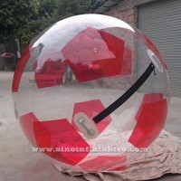 Custom made soccer type inflatable walk on water ball for kids water park adventure from china factory