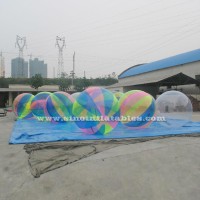 2m Dia. best TPU inflatable water ball walking on water for kids and adults pool fun made of Guangzhou inflatables factory